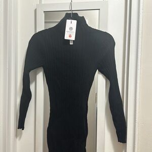 Small Black Ribbed dress